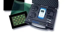 gaussmeter with transverse probe & magnetic field viewing film measuring tools