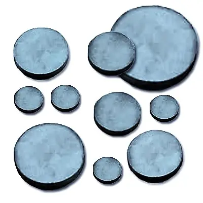 THICK 3/4 inch BEVELED EDGE C8 Strong Ceramic Magnets ONLY for 1 Inch  Buttons - 100 - Button Boy